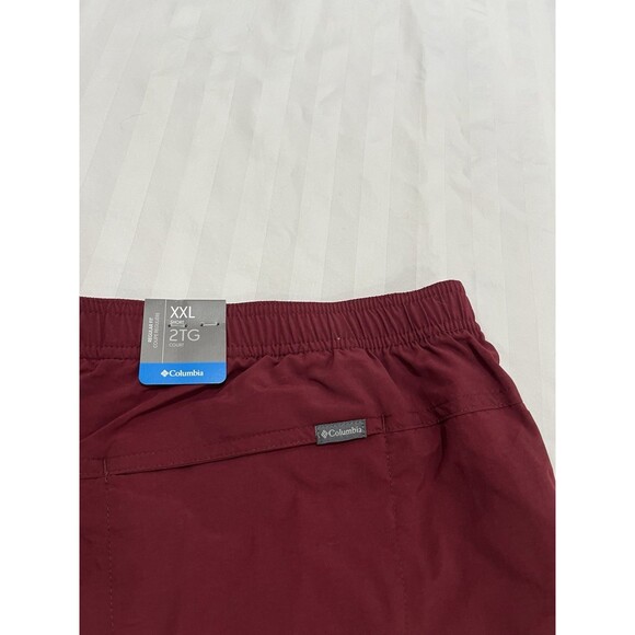Columbia Women’s Sandy River II Shorts Size XXL Red Omni-Shield Hiking Outdoor - Picture 6 of 8